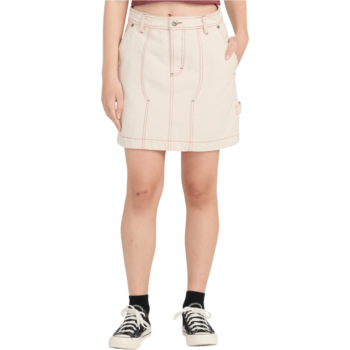 2026 Element Womens Carpenter Skirt ELJWK00108 - Natural